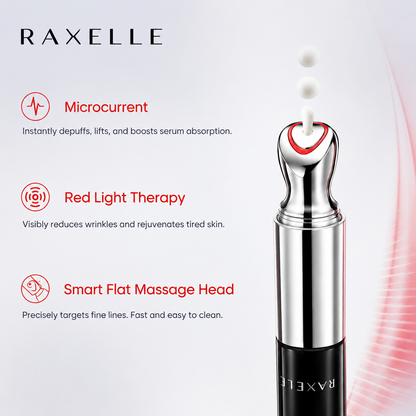 RAXELLE EyeGlow Red Light & Microcurrent Eye Cream